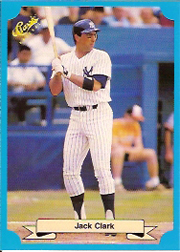 1988 Classic Blue Baseball Cards       205     Jack Clark